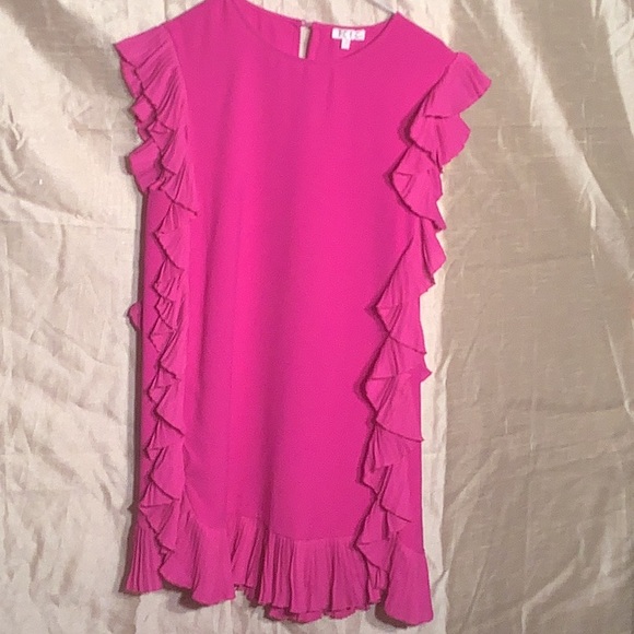Pink Ruffle Top - Picture 1 of 4